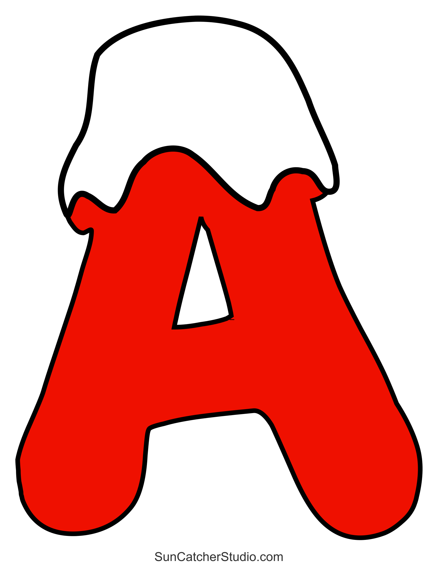 christmas alphabet font (letters, patterns with snow) – free